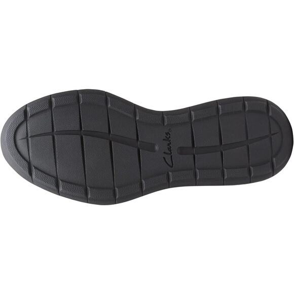 NWT Clarks Women's Ezera Walk Sneaker, Black Textile Knit, 6 - Picture 4 of 6